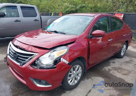 2019 Nissan Versa 1.6 Sv z USA, uszkodzony, nr VIN 3N1CN7AP0KL806481